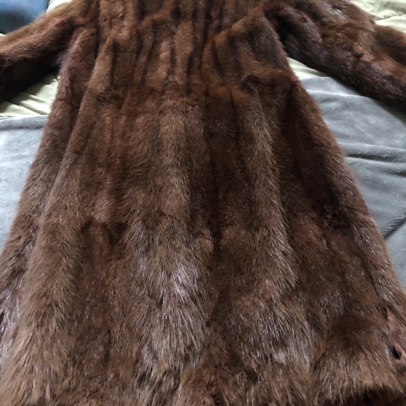 VTG Full length Muskrat Fur Size xS/S Fully Lined - Picture 12 of 14